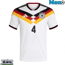 Germany Jonathan Tah #4 Replica Home Shirt World Cup 2026 Short Sleeve